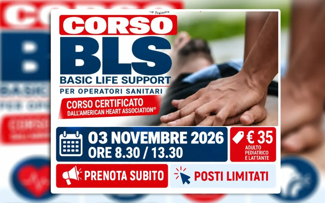 Corso BLS – 3 novembre 2026