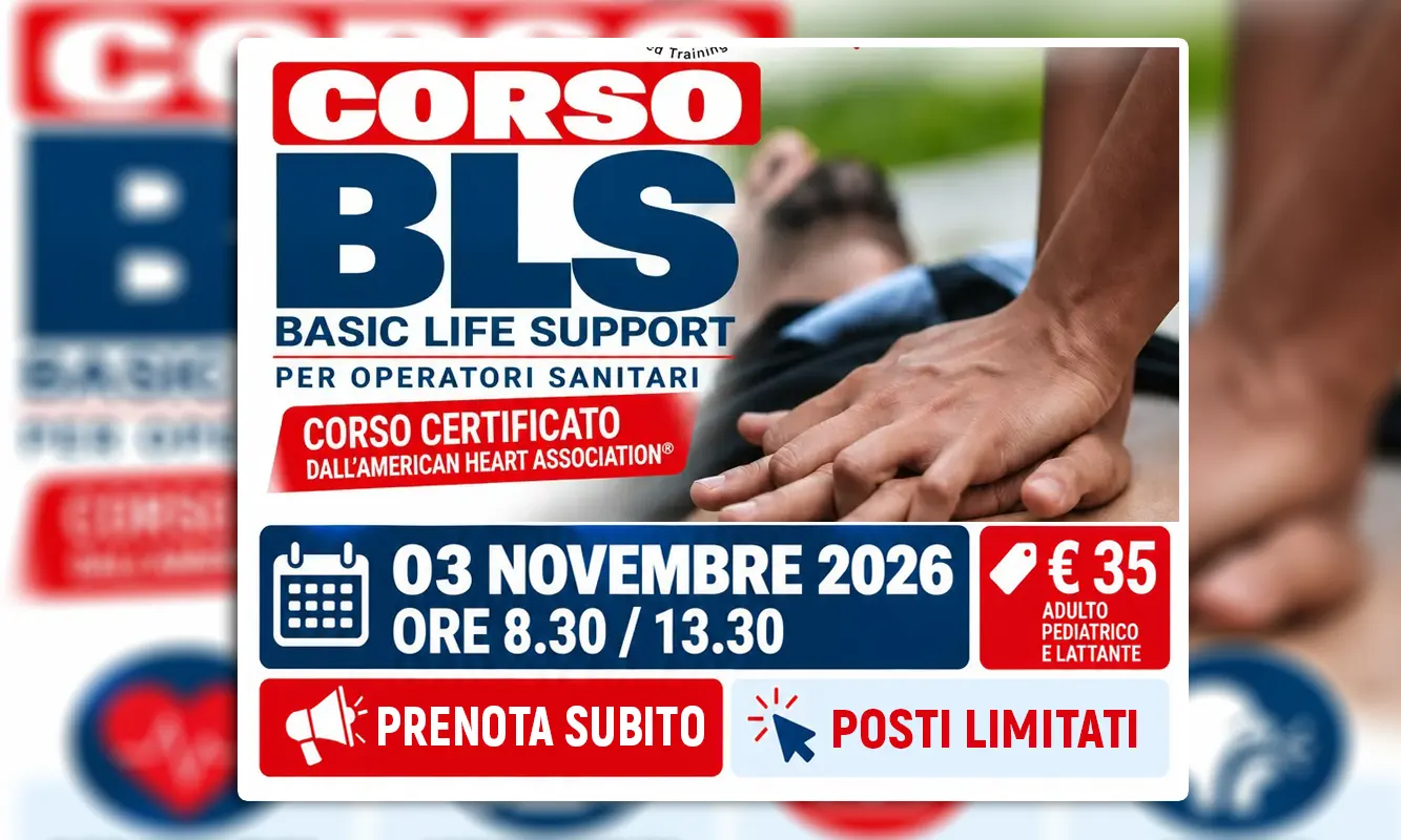 Corso BLS - 3 novembre 2026