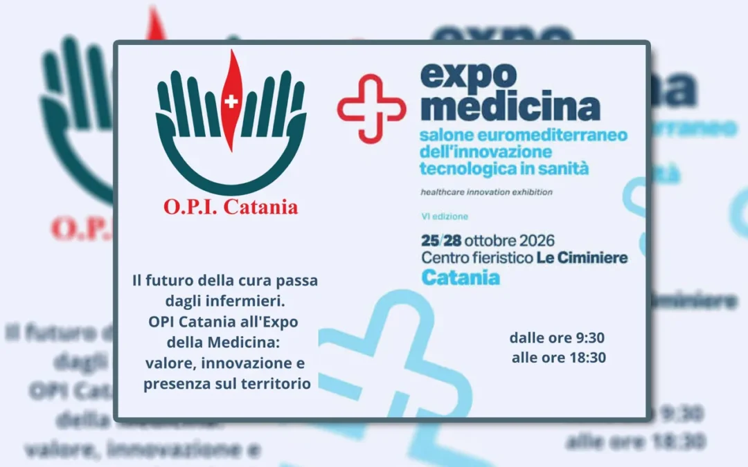 OPI Catania sarà presente alla VI edizione di “Expo Medicina”